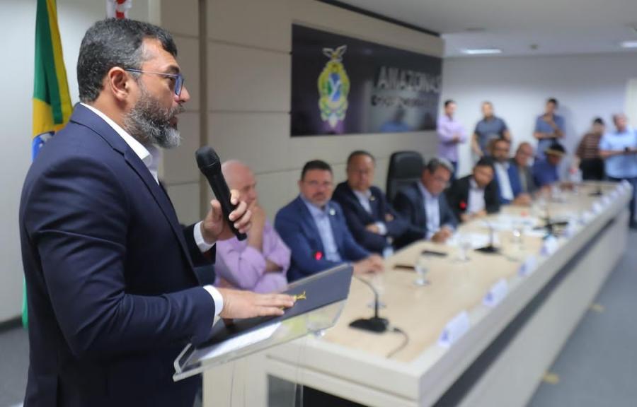    Wilson Lima comemora dia histórico para exploração do potássio no Amazonas