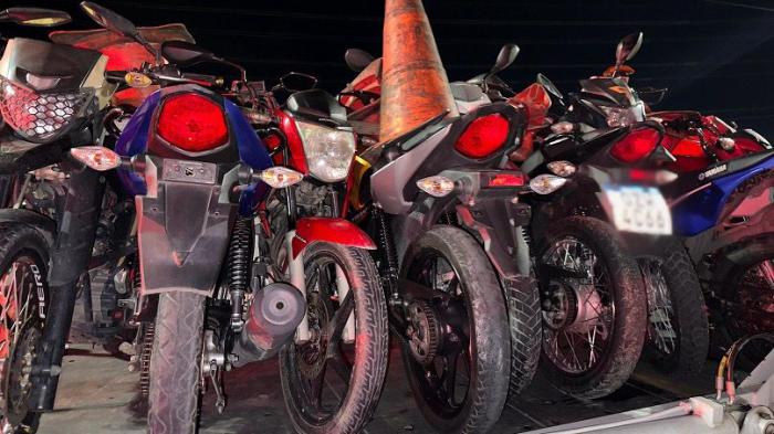 DETRAN-AM: Em quatro meses, mais de 300 motocicletas são removidas por falta de placa de identificação
