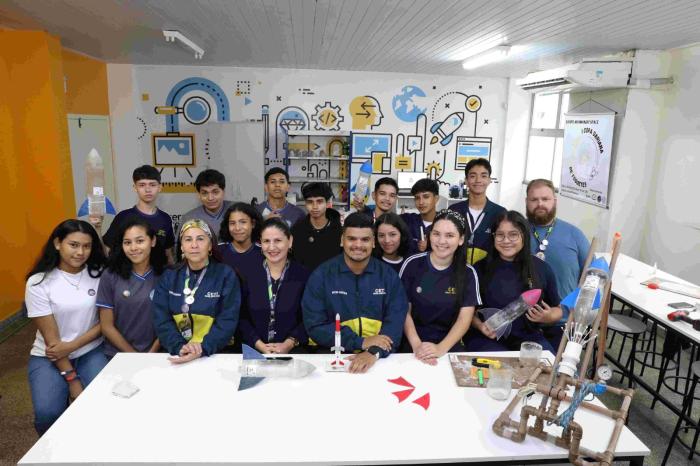 Escolas da rede estadual se preparam para a 18ª Mostra Brasileira de Foguetes