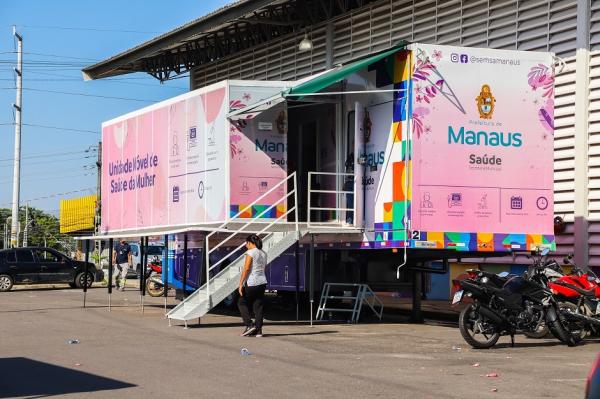MANAUS: Unidade Móvel de Saúde da Mulher atende em nova localização a partir de segunda-feira, 20/5