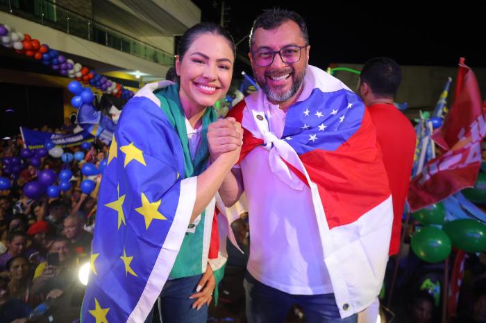 Com Wilson Lima, pré-candidatura de Brena Dianná à Prefeitura de Parintins está oficializada 