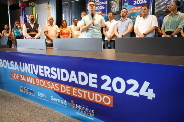 MANAUS: Programa de inclusão socioeducacional oferta 342 mil bolsas de estudo em três anos