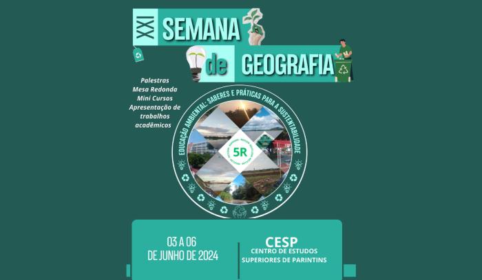 Em Parintins, UEA realiza XXI Semana de Geografia