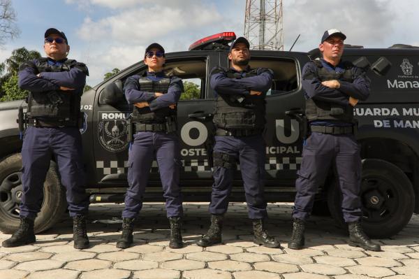 Ronda Ostensiva Municipal prende suspeitos de assaltos a ônibus, em Manaus