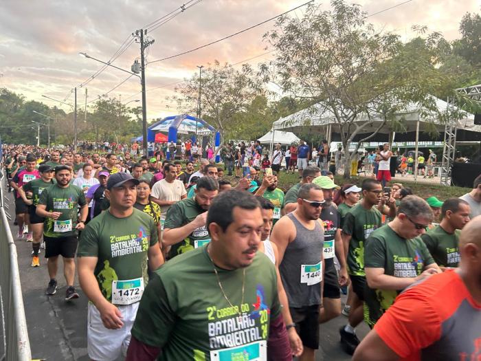 Com mais de 3 mil participantes, PMAM realiza Corrida Policiamento Ambiental