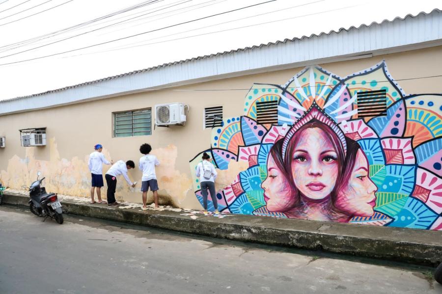 GALERIA CIDADE ABERTA: A arte urbana ampliada em Parintins