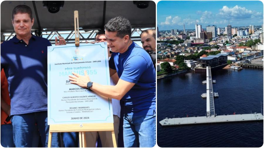 David Almeida inaugura inédito píer turístico conectado ao mirante Lúcia Almeida