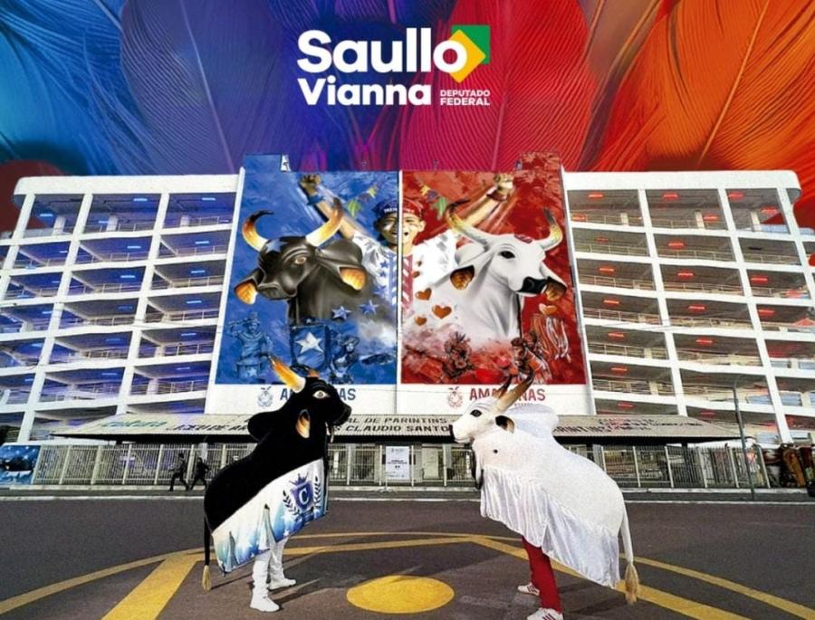 Saullo Vianna abre mostra sobre Festival de Parintins na Câmara dos Deputados 