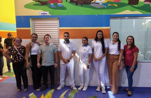 Creche em Tempo Integral de Parintins conta com enfermaria e equipe de saúde