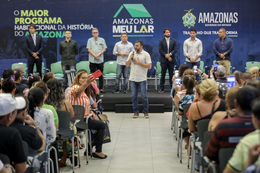 Wilson Lima anuncia convocação de primeiros pré-cadastrados do programa Amazonas Meu Lar