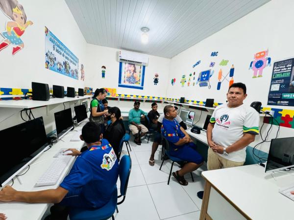 INCLUSÃO: Cetam e Instituto Autismo de Parintins oferecem curso de informática básica