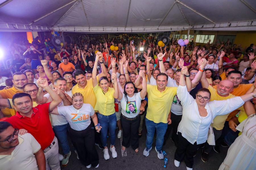 Em noite de emoções, Vanessa Gonçalves é anunciada vice de Mateus Assayag em Parintins