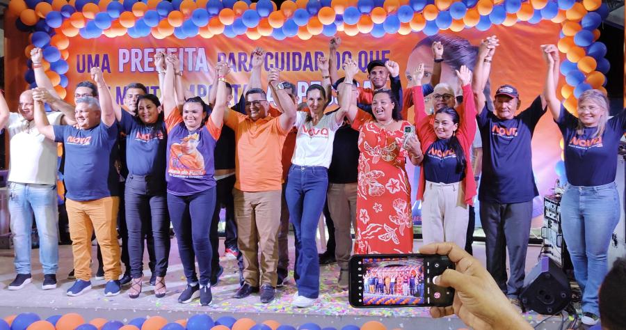 Partido Novo homologa Michelle Valadares como candidata a prefeita de Parintins