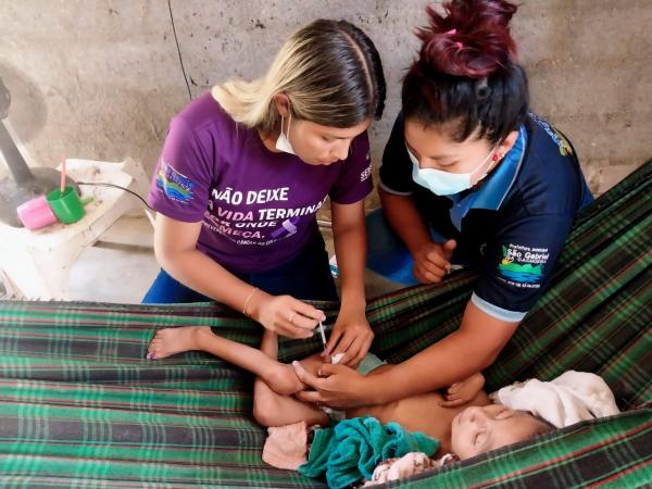 ALERTA: Com aumento de casos de coqueluche no Brasil, Saúde Estadual intensifica ações de imunização