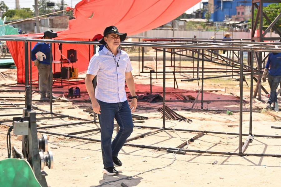 David Almeida anuncia entrega da segunda etapa do parque Gigantes da Floresta para aniversário de Manaus