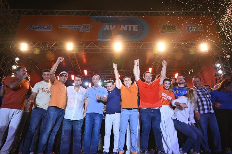 David Almeida promove a maior convenção de Manaus com cerca de 40 mil pessoas
