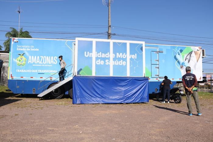 Carreta de Saúde começa a atender em Parintins, nesta terça-feira(6)