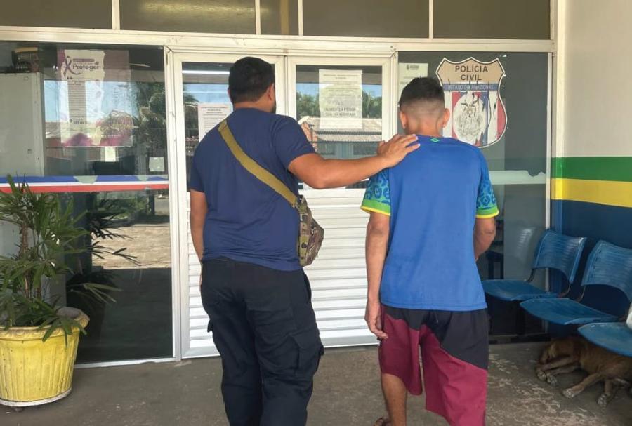 Em Parintins, Polícia prende valentão denunciado por perseguir e ameaçar o pai idoso