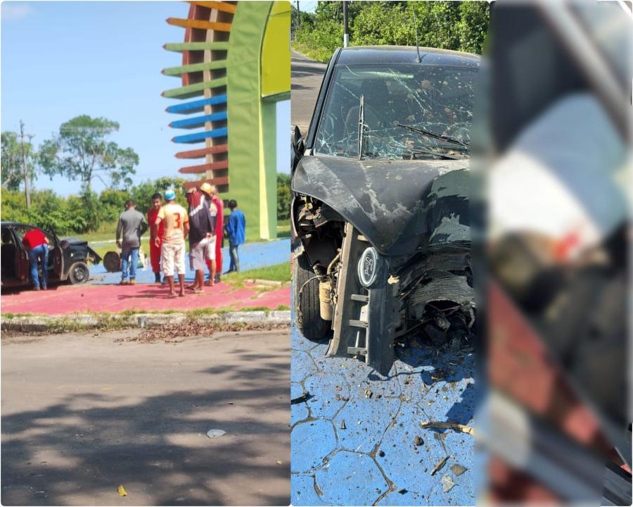 Grave acidente próximo ao Aeroporto de Parintins deixa vítima fatal 