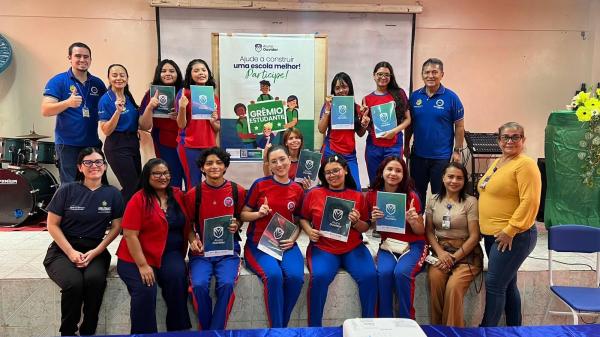 Alunos da rede estadual em Tefé recebem capacitação cidadã do projeto ‘Aluno Ouvidor’