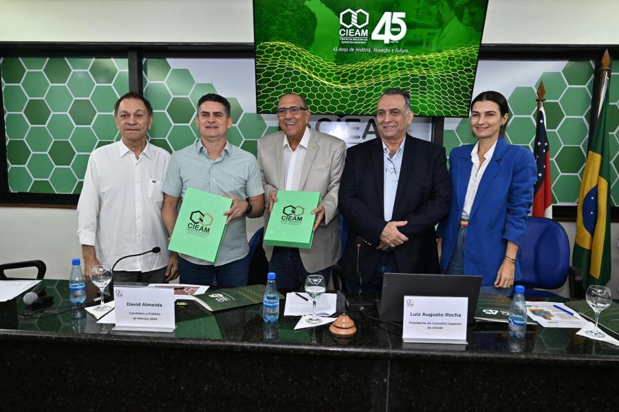 David Almeida assume compromissos para o Polo Industrial de Manaus