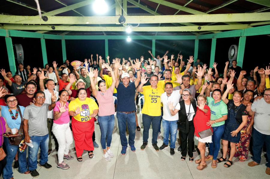 Mateus recebe apoio de trabalhadores da educação do Estado e Sinteam