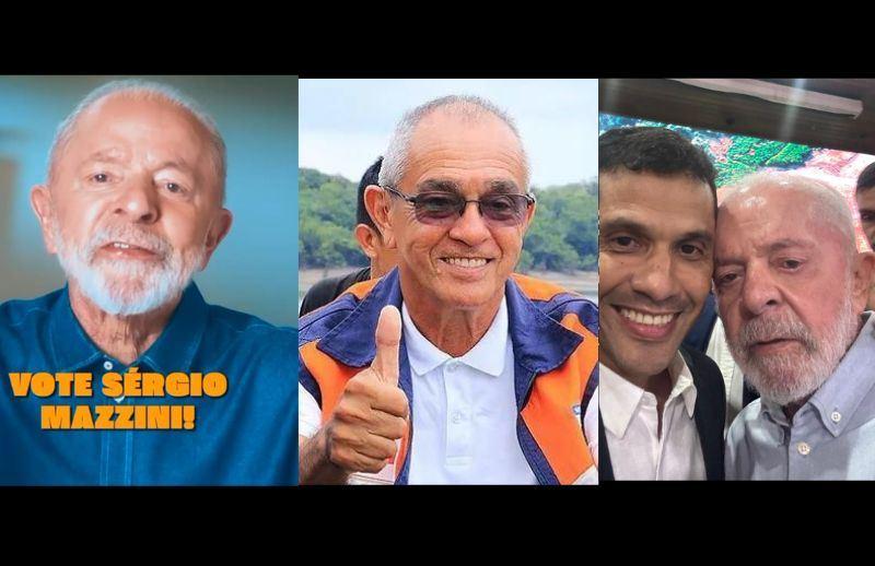 VÍDEO: Lula pede voto para Mazzini a prefeito de Maués VÍDEO: Lula pede voto para Mazzini a prefeito de Maués