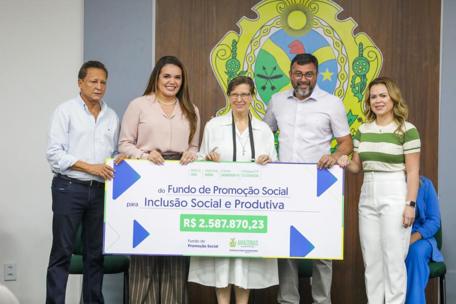 Wilson Lima destina R$ 10 milhões para instituições sociais do Amazonas