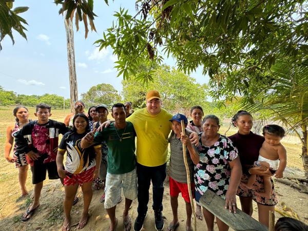 Alex Garcia propõe melhorias para as famílias das Comunidades do Rio Mamuru