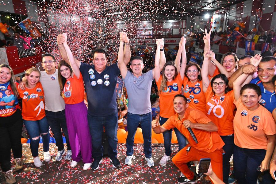 Com David, saúde, infraestrutura, cultura e lazer prosperam nas zonas Leste e Norte de Manaus Com David, saúde, infraestrutura, cultura e lazer prosperam nas zonas Leste e Norte de Manaus