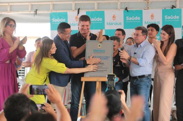Entrega da USF Rosa Pereira de Almeida fortalece a Atenção Primária à Saúde em Manaus
