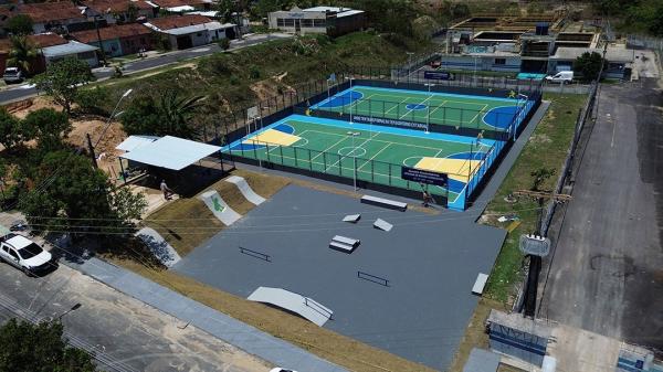 Governo do Amazonas inaugura complexos esportivos no Viver Melhor, na zona norte de Manaus