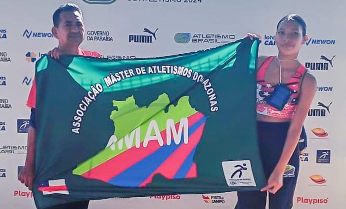 Com apoio da Prefeitura de Manaus, atleta amazonense se destaca em campeonato de Atletismo