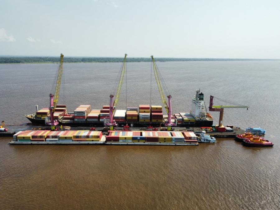 Portos temporários impulsionam aumento de importações no Amazonas em 2024 Portos temporários impulsionam aumento de importações no Amazonas em 2024