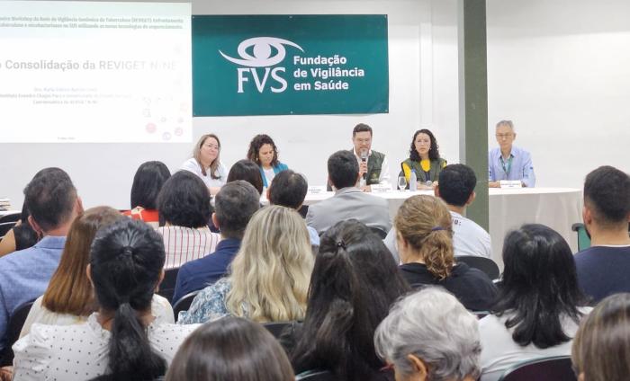 FVS-RCP sedia workshop sobre vigilância genômica da tuberculose