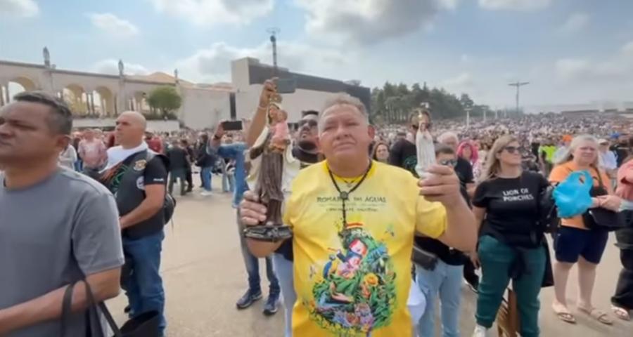 VÍDEO: Há exatos dois meses, Juarez realizava sonho de visitar Santuário de Fátima, em Portugal