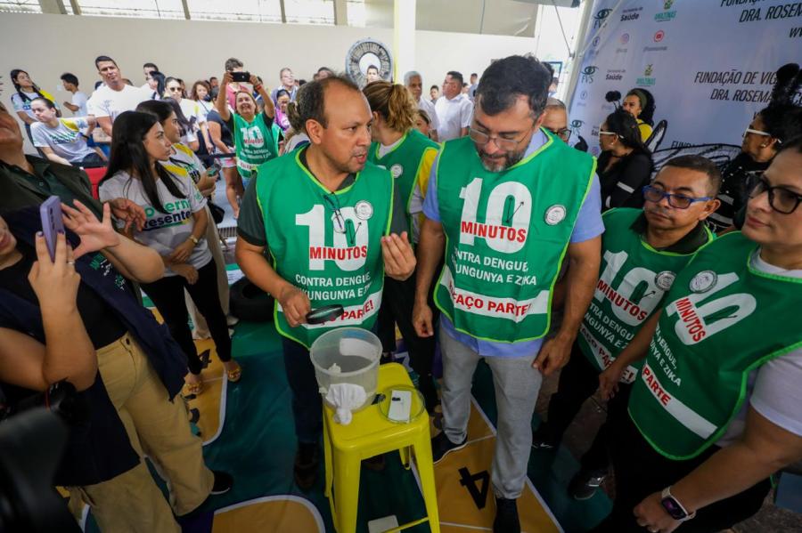 Wilson Lima lança ‘Dia D’ contra a dengue durante 18ª edição do Governo Presente Wilson Lima lança ‘Dia D’ contra a dengue durante 18ª edição do Governo Presente