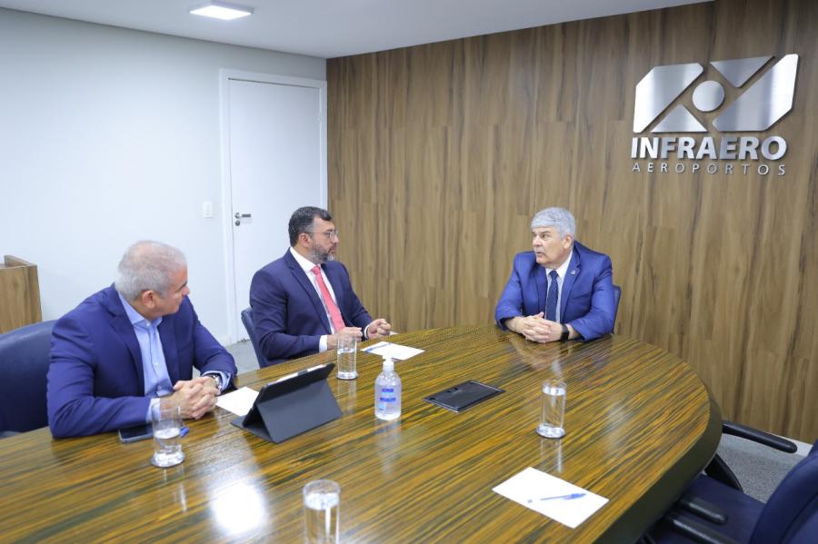 Wilson Lima quer Infraero na administração dos aeroportos de Parintins, Barcelos e Carauari