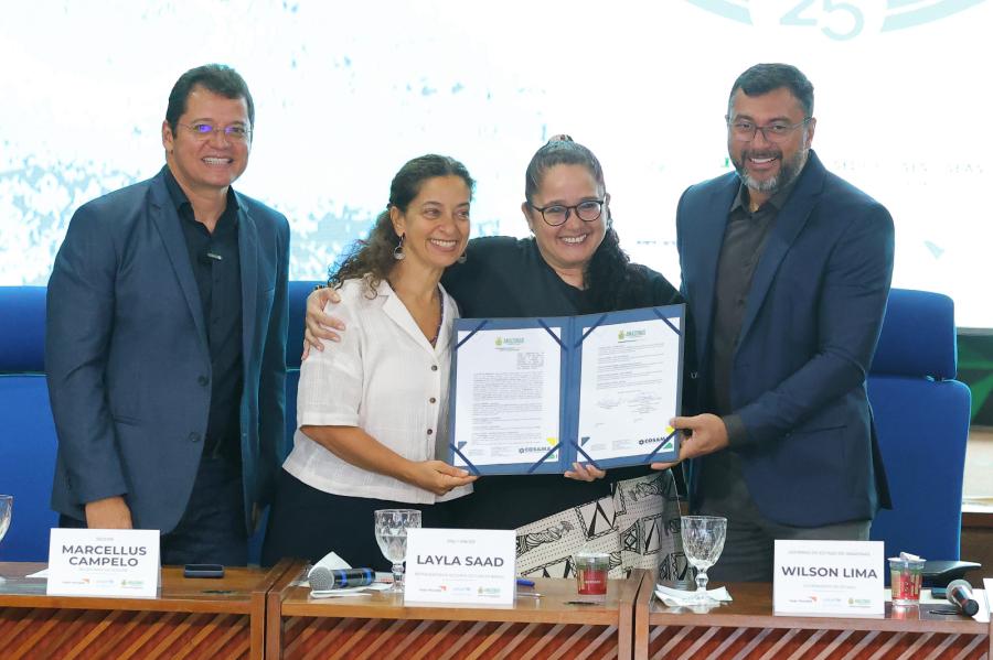 Wilson Lima destaca avanços no Amazonas  durante entrega do Selo Unicef