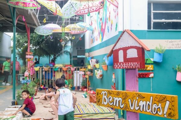 Prefeitura de Manaus inaugura jardim sensorial em creche na zona Sul
