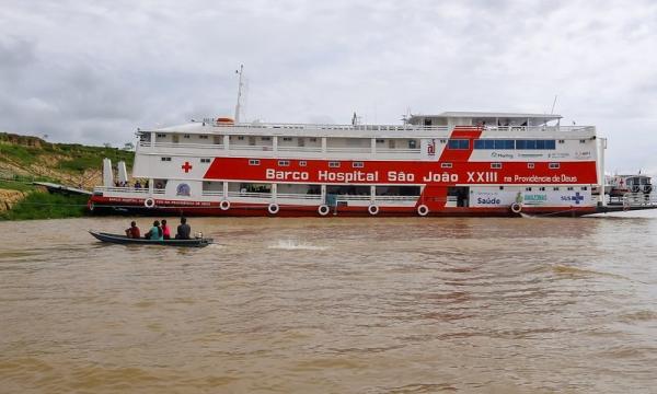 Barco Hospital São João XXIII realiza mais de 1.700 atendimentos em sua primeira expedição, em uma semana
