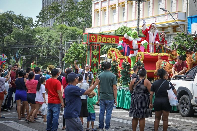 NATAL DOS SONHOS: Última 'Parada' movimenta o centro de Manaus e encanta população NATAL DOS SONHOS: Última 'Parada' movimenta o centro de Manaus e encanta população
