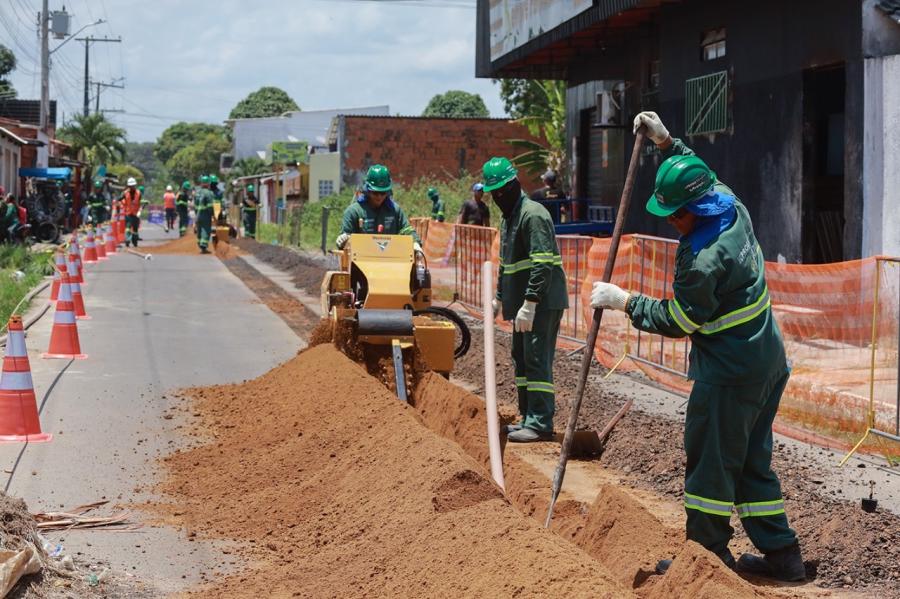 UGPE e EMTT coordenam ações para garantir segurança no trânsito durante as obras do Prosai Parintins