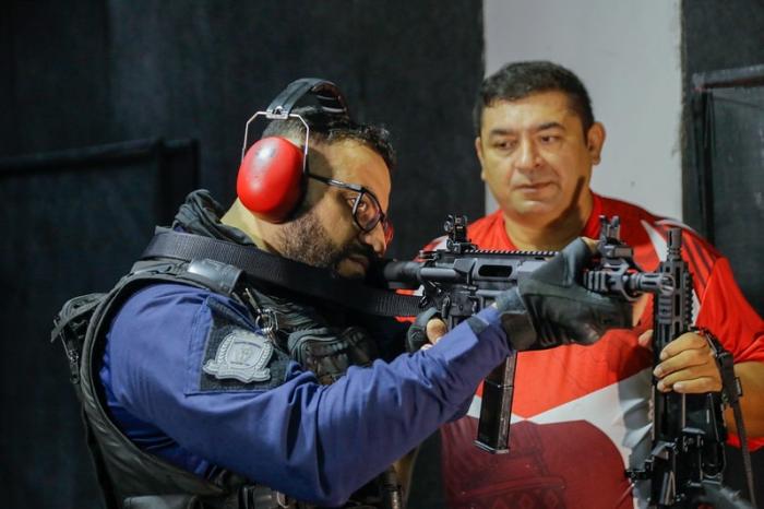 Guarda Municipal de Manaus inicia treinamento intensivo para uso de carabina T9 Guarda Municipal de Manaus inicia treinamento intensivo para uso de carabina T9