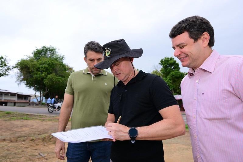 David Almeida ordena início da construção de unidade de saúde e base do Samu de Manaus 