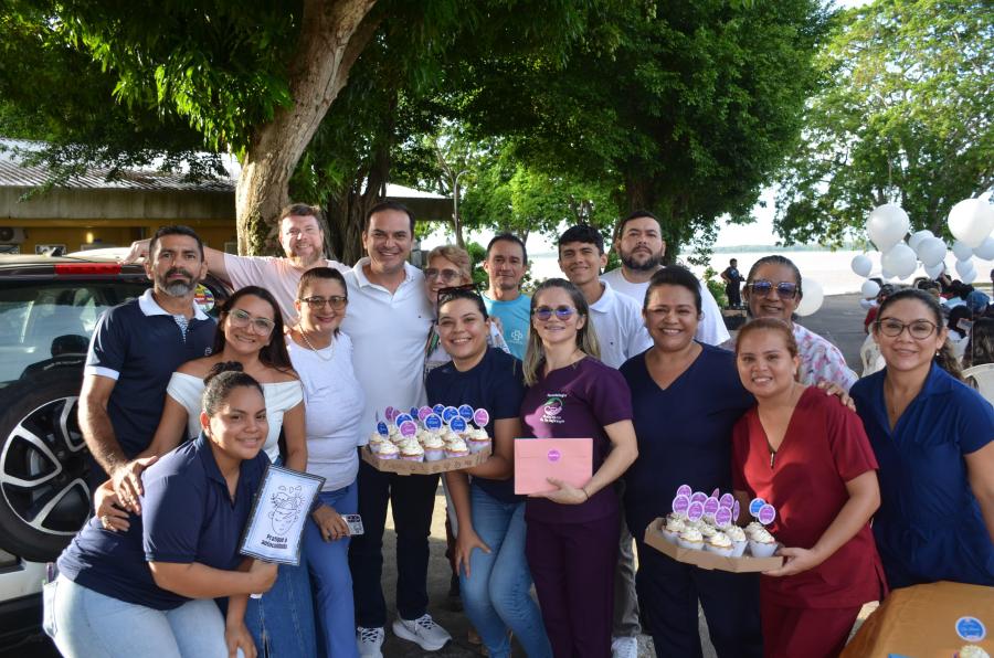 Hospital Jofre Cohen encerra campanha Janeiro Branco, em Parintins