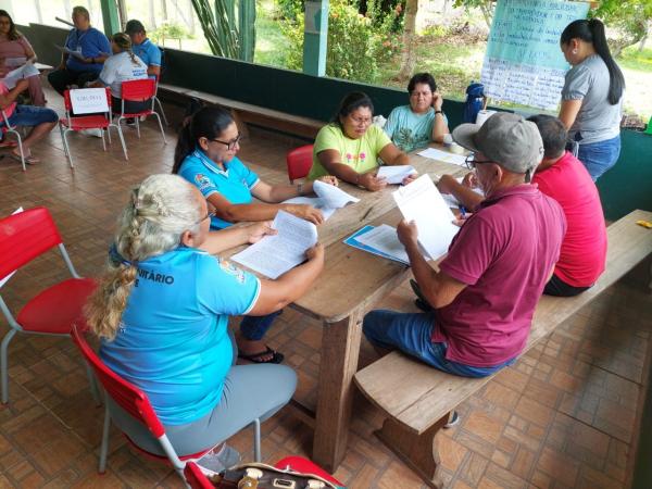 Comunidades rurais de Parintins discutem saúde do trabalhador e trabalhadora em pré-conferências
