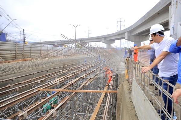 MANAUS: Obras do Viaduto Rei Pelé avançam e inauguração deve ser antecipada