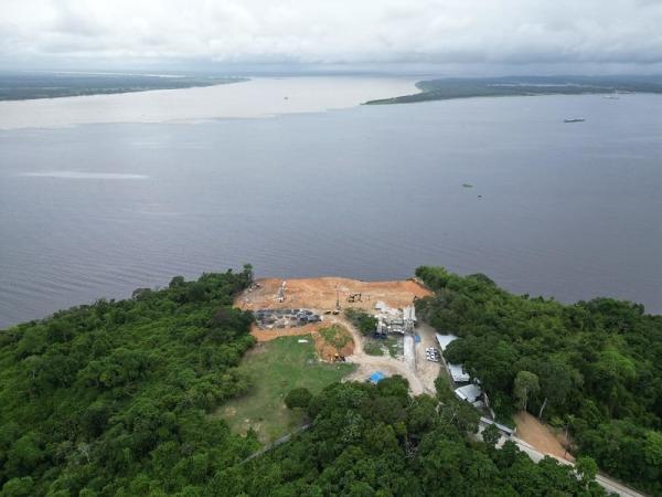 MANAUS: Primeira etapa da contenção do talude no Parque Encontro das Águas é concluída