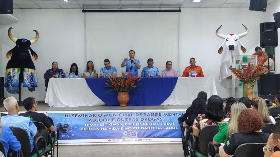 Parintins fortalece debate sobre saúde mental no 3º Seminário de Álcool e Outras Drogas